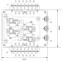 2D Drawing of an enclosure