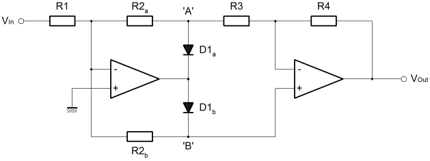 Precision full wave rectifier