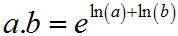 Law of logarithms