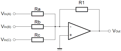 Summing amplifier