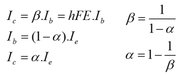 Transistor Equation