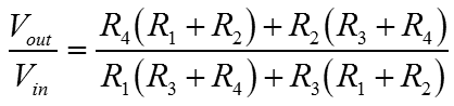 Modified Differential Amplifier Equation