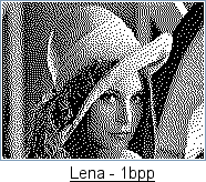 Lena (various sample depths)